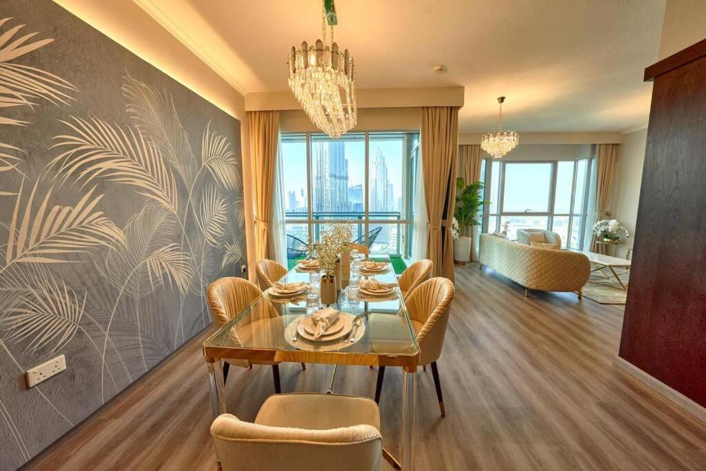 Magnificent Luxury 3Br With Amazing Burj & Fountain View Leilighet Dubai Eksteriør bilde