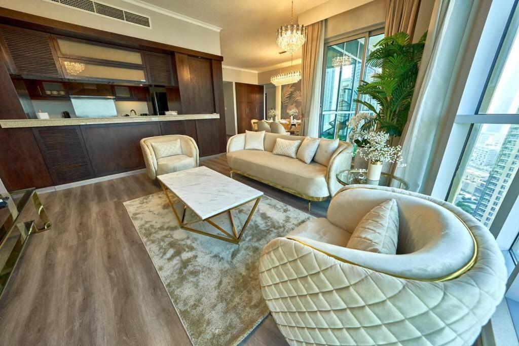 Magnificent Luxury 3Br With Amazing Burj & Fountain View Leilighet Dubai Eksteriør bilde