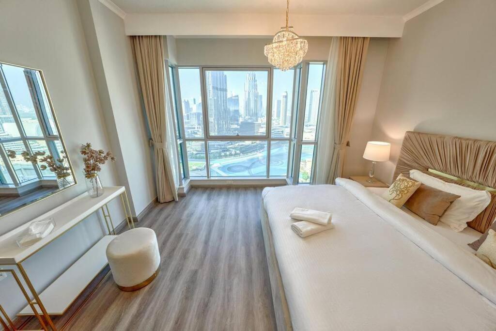 Magnificent Luxury 3Br With Amazing Burj & Fountain View Leilighet Dubai Eksteriør bilde
